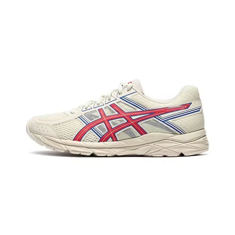 Low Price ASICS Running Shoes Men Comfortable Leather Material