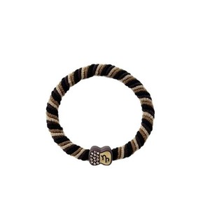 Korean Style Braided Hair Tie Coffee Color High Elasticity Twisted <b>Circle</b> Daily Use Nylon Weaving - Product Image 5