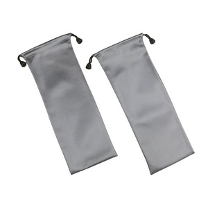 Sac à cordon en PU anti-poussière, réutilisable, portable, petit, imprimé sur mesure, sac de rangement pour accessoires de bâton à <span class=keywords><strong>selfie</strong></span> 10x27 cm - Product Image 1