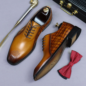 Mocasines de Hombre de Alta Calidad, Cuero Genuino, para Oficina y Trabajo, Otoño, Aumentan la Estatura, Antideslizantes, Zapatos de Moda para Exteriores - Product Image 5