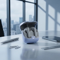 Meilleures Ventes Écouteurs Intra-Auriculaires Z40 Pro TWS Non Anti-Bruit Casque Audio Quadruple Micro ENC Indicateur de Batterie LED V5.3