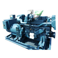 Générateur Diesel silencieux à haute efficacité, 8kw, 20kw, 180kw, 300kw, avec moteur marin Weichai, à vendre