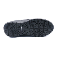 Chaussures de sécurité unisexes MaxiTough noires, légères, respirantes, anti-perforation, pour le travail en extérieur, coupe basse, antidérapantes, avec embout en acier