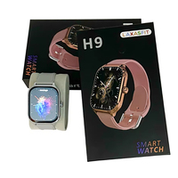 Jam Tangan Pintar H9 Layar IPS Tahan Air IP67 2-in-1 Smartwatch Olahraga untuk Pria & Wanita