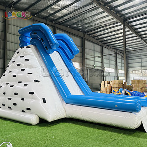 Glissade gonflable iceberg pour piscine, flotteurs gonflables pour <span class=keywords><strong>lac</strong></span>, glissade gonflable iceberg d'escalade, utilisable en mer - Product Image 1