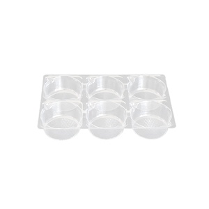 6 lưới <span class=keywords><strong>Biscuit</strong></span> khay chèn-Rõ ràng nhựa Divider cho <span class=keywords><strong>Biscuit</strong></span> và Cookie bao bì - Product Image 1