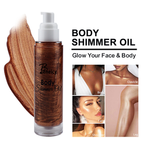 สเปรย์ขวดโลชั่นแบบพ่นฉลากส่วนตัวน้ำมันแวววาวแวววาวสำหรับแต่งหน้าแบบเหลว - Product Image 6