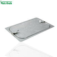 Porte d'entrée de panneau d'accès, rectangulaire, pour contrôle, en métal, 1 pièce