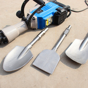 Customized China Manufacturer Steel Hex Shank 30*410mm Hammer Air Pneumatic Carving Masonry Clay <strong>Spade</strong> <strong>Chisel</strong> for Hard Rock - Product Image 5