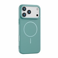 Vente en gros de luxe pour 17 16 Plus Pro Max Étui de téléphone magnétique antichoc de haute qualité durable en PC Couleur unie Mat