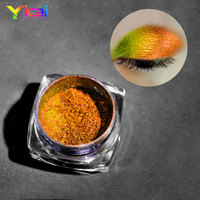Pigment Optique Cosmétique à Effet de Couleur Changeante, Oxyde de Fer Inorganique, Poudre à Ongles, Fard à Paupières, Pigment Multichrome pour Revêtement Aquarelle