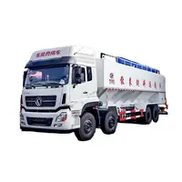 Animal Feed Transport Truck , Bulk-fodder Transport Truck For Chicken , Cattle , Pig Poultry Farm