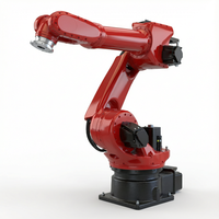 Nouvelle flexibilité, charge utile de 7 kg, portée de 700 mm, bras de robot industriel articulé à 6 axes, moteur 220V, PLC, petit robot de manutention, soudage MIG TIG