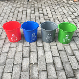 Vente en gros d'usine : poubelle ronde à ouverture supérieure de 10 L, petite poubelle en plastique de 10 L pour cuisine, salle à manger, chambre et toilettes. - Product Image 2