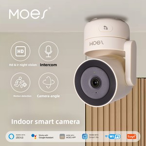 Caméra de sécurité intelligente Tuya <span class=keywords><strong>WiFi</strong></span> pour la maison, PTZ 4MP, alimentée par USB, contrôle par application, vision nocturne infrarouge, détection d'alarme, surveillance du mouvement - Product Image 1