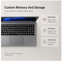 Ordinateur portable Yifang 15,6 pouces pour le bureau à domicile, Intel, portable, professionnel, écran FHD, fournisseur export, veille moderne, global