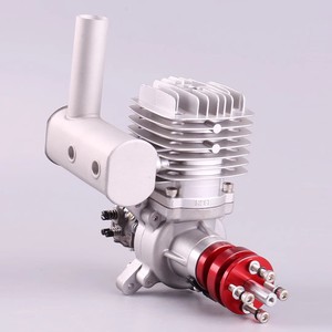 Motor de gasolina RCGF 61cc BM con escape lateral para avión RC, kit de modelo metálico para uso en exteriores - Product Image 2