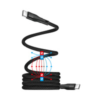 Kabel Usb mikro Tipe C ponsel pengisian daya Cepat Oem Odm kabel pengisi daya magnetik khusus
