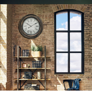 Orologio <span class=keywords><strong>da</strong></span> <span class=keywords><strong>parete</strong></span> con numeri romani a pastella in stile antico <span class=keywords><strong>da</strong></span> 20 pollici con decorazioni impermeabili <span class=keywords><strong>da</strong></span> esterno <span class=keywords><strong>per</strong></span> la <span class=keywords><strong>cucina</strong></span> domestica del Patio - Product Image 4