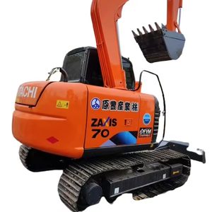 Importation d'excavatrice sur chenilles diesel HITACHI ZX 70 d'occasion d'origine de 7 tonnes en excellent état de fonctionnement Prix bas en vente - Product Image 1