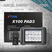 2025 ANCEL DM500 EU/USA Escáner OBD2 Lector de Códigos, Herramienta de Corrección de Panel de Instrumentos y Restablecimiento de Kilometraje, 12V WiFi, 1 Año de Garantía