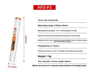Handheld Pocket Nuclear Radiation Detector Marmor Persönliche Dosis Alarm zähler Tragbare X/Y-Ray-<span class=keywords><strong>Test</strong></span> geräte - Product Image 2