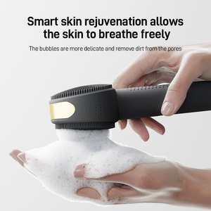 Juego de cepillos eléctricos profesionales de limpieza facial IPX7 exfoliante vibratorio sónico impermeable para limpieza profunda y eliminación de maquillaje - Product Image 5