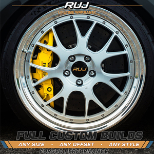 Jantes en alliage forgé LM-R 2 pièces brossées 17 18 19 pouces, jantes personnalisées 5x114.3 5x120 pour BMW M2 M3 M4 Audi RS3 <span class=keywords><strong>RS5</strong></span> Porsche 992 911 - Product Image 1