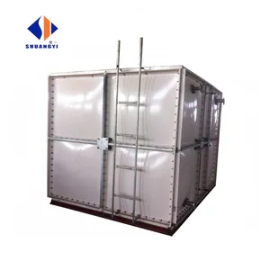 Food Grade CNC FRP SMC 800 Gallon Flexible Square Water Tank/ SMC Panel Type Sectional Water Tank