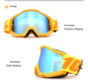 Gafas Deportivas Shenmoren SMR-HB-017 de Montura Completa y Protección Facial Total, Lentes de PC con Protección UV y Antiviento para Ciclismo, Esquí, Playa y Viajes al Aire Libre - Product Image 2