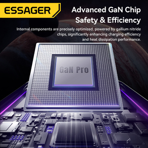 อะแดปเตอร์ ESSAGER ES-CD63 หัวปลั๊ก US EU UK 33 วัตต์ ช่อง<span class=keywords><strong>เ</strong></span>สียบ USB Type-C 18W PD 33W ที่ชาร์จ<span class=keywords><strong>เ</strong></span>ร็วสำหรับโทรศัพท์มือถือ รองรับ Xiaomi Redmi Oppo Vivo - Product Image 3