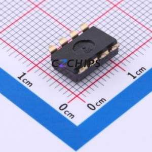 DSIC04LSGET DIP Switch SMD-8P,6x10.2mm Switch Flat Toggle, Raised Type Single Pole Single Throw 4 Gull Wing Type - Product Image 2