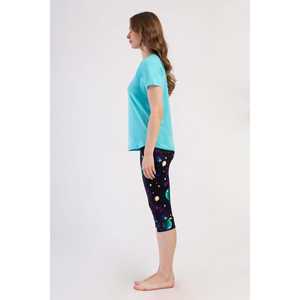 Conjuntos de Mujer KADIN LYC SUPREM, Yakka Reglan Kisa Kol Etegi Oval Mansetli Kapri Takim - Product Image 3