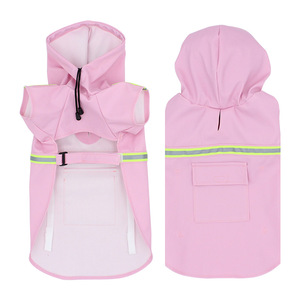 Hondenkledingfabrikant, mode- en luxe design hondenkleding, waterdichte & reflecterende regenjas met capuchon - Product Image 5
