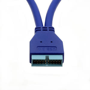 Câble <span class=keywords><strong>de</strong></span> données USB3.0 en cuivre 2AM-20P Adaptateur haute vitesse Extension inversée Interface 20P 0,25 mètre pour imprimante/scanner/ordinateur - Product Image 5