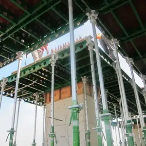 Moldes de columna de hormigón de acero para construcción, materiales de construcción personalizados, formas de paneles de losa, molde de Pilar