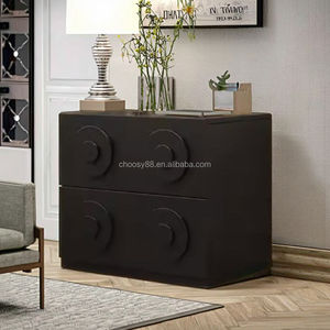 Aparador de madera maciza Retro moderno diseño de forma creativa Simple y elegante para Hotel hogar gran oferta gabinetes de sala de estar - Product Image 2