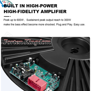 Auto universale da 16 pollici di elettronica esterna per Auto alimentato altoparlante per <span class=keywords><strong>bassi</strong></span> per Auto amplificatori Audio subwoofer ruota di scorta per Camry - Product Image 4