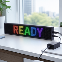 Letrero LED P10 a Todo Color con Control por WiFi y Aplicación, Tablero de Mensajes Programable para Escaparates de Tiendas