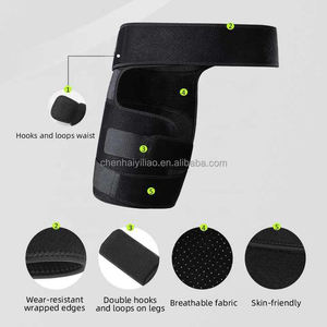 قابل للتعديل ضغط دعم الفخذ الفخذ الفخذ الفخذ الفخذ الفخذ الفخذ اوتار الركبة الوركي العصب لتخفيف الآلام واقية - Product Image 6