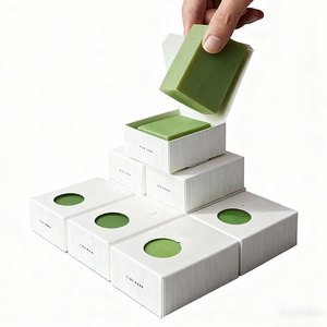 Emballage écologique et durable Boîtes à <span class=keywords><strong>savon</strong></span> en papier kraft imprimées sur mesure Boîte en carton <span class=keywords><strong>pour</strong></span> savons avec fenêtre - Product Image 2