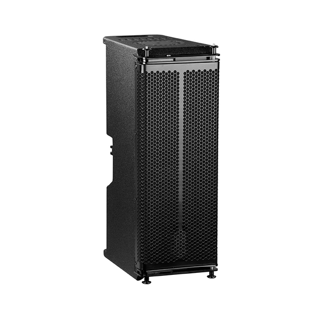 LAES LA-1 Powered Dual 6.5" Line Array PA Speakers-300W RMS 126dB Max SPL for Outdoor Concerts