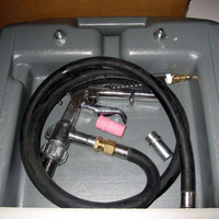 WILLEST Sableuse portative de 2,5 gallons avec sangle d'épaule SB25P01