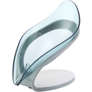 Leaf shape creative soap holders drain toilet draining shelf holder rack free perforated soap shelf soap box
