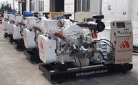 Generator Diesel Marine 80KW Super Silent Open Frame dengan ATS, Heat Exchanger, dan Pompa Air Laut untuk Penggunaan Utama