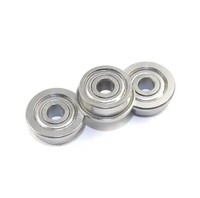 Roulement à billes micro en acier inoxydable avec bride, haute résistance à la température, longue durée de vie, résistant à la corrosion SSF696ZZ