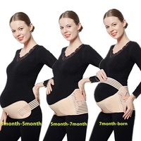 Ceinture de soutien de maternité pour femmes enceintes – Respirante, douce, enveloppante, réglable pour le soutien abdominal et lombaire, soulagement de la douleur