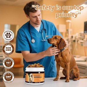 Suplemen Nutrisi Hewan Peliharaan OEM/ODM 100% Bahan Alami dengan <span class=keywords><strong>Vitamin</strong></span> C Antioksidan, Tablet Kunyah Probiotik Hewan Peliharaan - Product Image 3