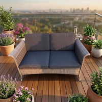 GSD Outdoor Modulares Garten-Sofa-Set Günstige Möbel Wasserfest Modern Langlebig Montierbare Sofa-Garnitur für den Innenhof