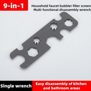 Aérateur de <span class=keywords><strong>robinet</strong></span> domestique, clé de démontage du filtre de <span class=keywords><strong>robinet</strong></span>, <span class=keywords><strong>outil</strong></span> de maintenance multifonctionnel <span class=keywords><strong>pour</strong></span> robinets de cuisine et de salle de bain - Product Image 5